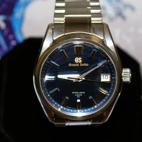 Grand Seiko Spring Drive SLGA007 40mm Stainless steel Blue 14