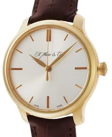 H. Moser & Cie. Endeavour 343.505-013 41mm Yellow gold Silver