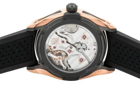 H. Moser & Cie. Pioneer 3800-0900 42mm Rose gold Black 4