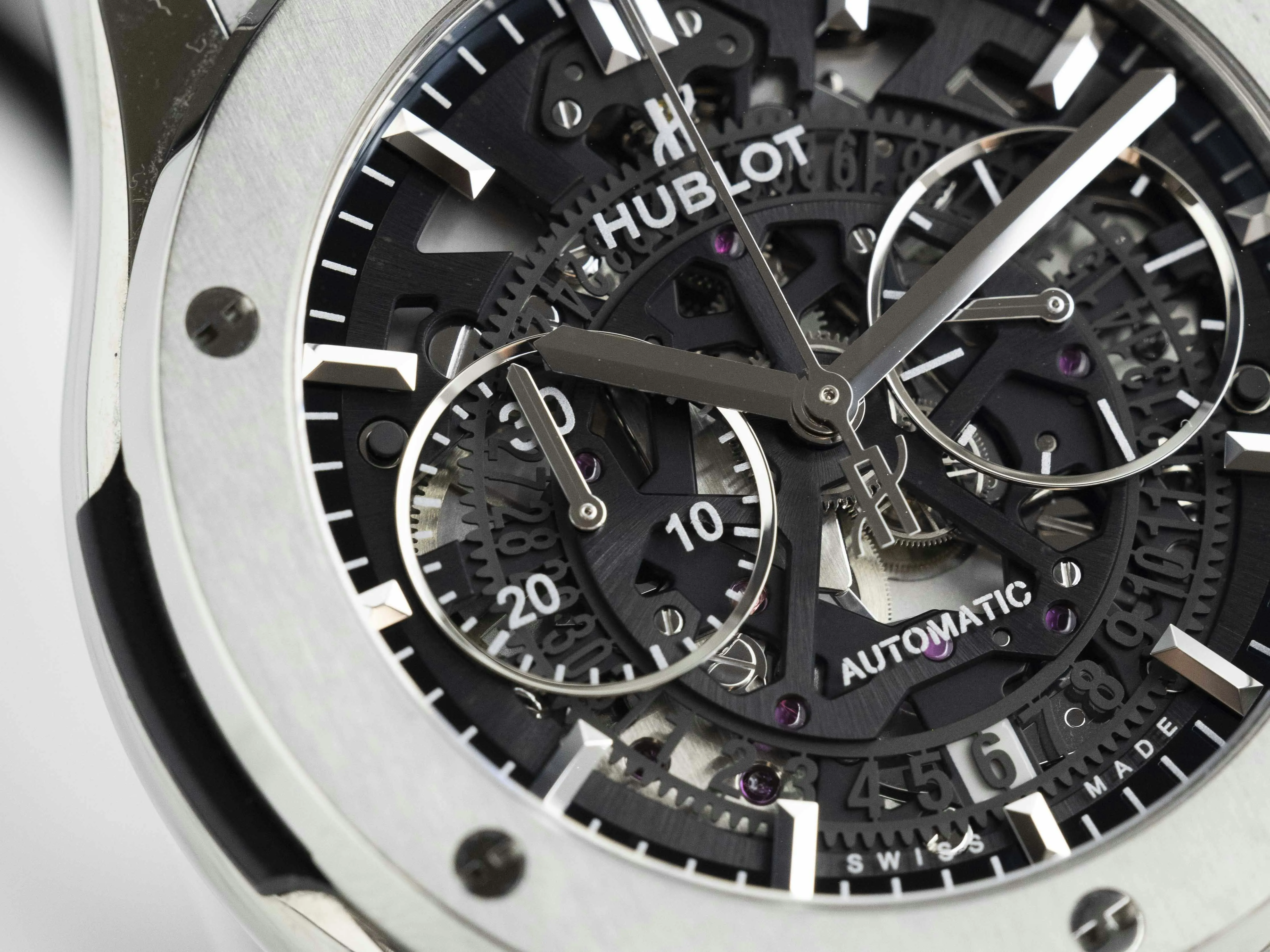 Hublot Classic Fusion Aerofusion 525.NX.0170.LR 45mm Titanium Skeleton 3