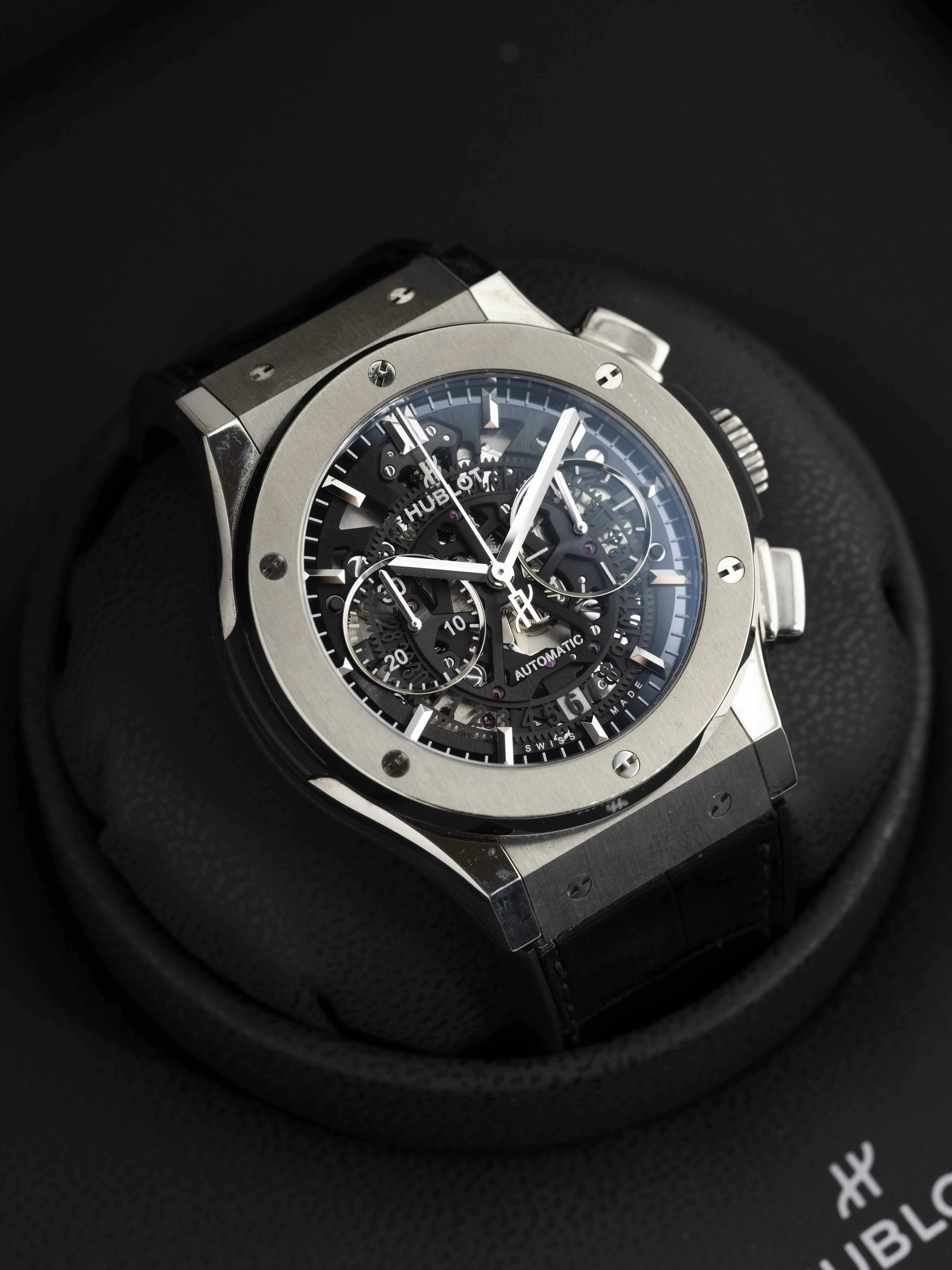 Hublot Classic Fusion Aerofusion 525.NX.0170.LR 45mm Titanium Skeleton 9