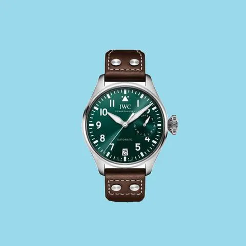 IWC Big Pilot IW501015 46.2mm Stainless steel Green