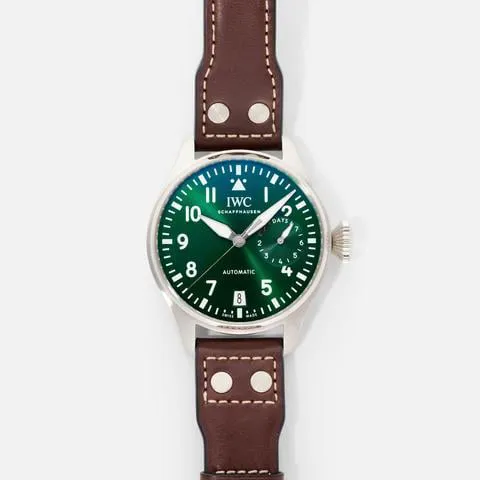 IWC Big Pilot IW501015 46mm Stainless steel Green 2