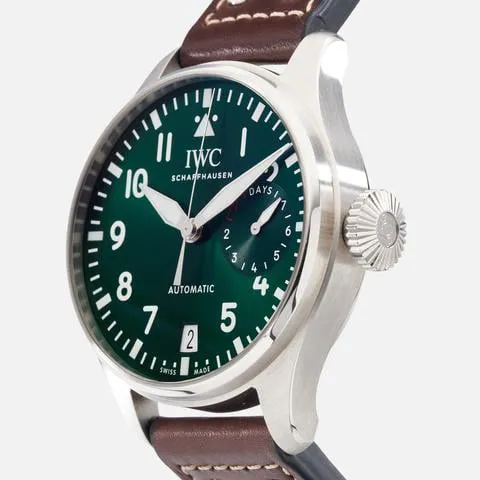 IWC Big Pilot IW501015 46mm Stainless steel Green 3