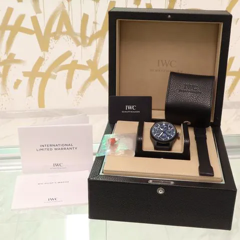 IWC Big Pilot IW503001 46.5mm Ceramic Blue 7