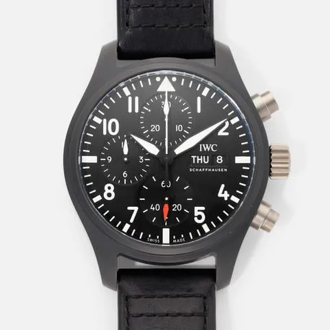 IWC Pilot Chronograph Top Gun IW389401 41mm Ceramic Black