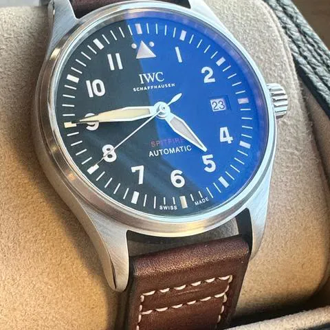 IWC Pilot IW326803 39mm Stainless steel Green 1