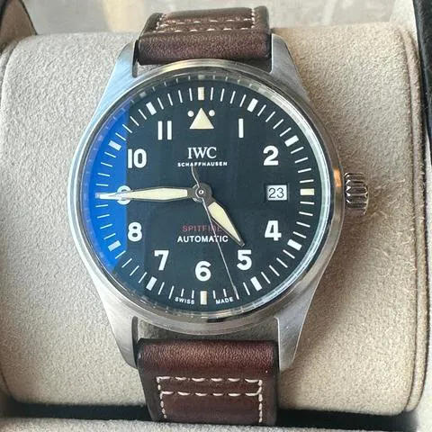 IWC Pilot IW326803 39mm Stainless steel Green 2