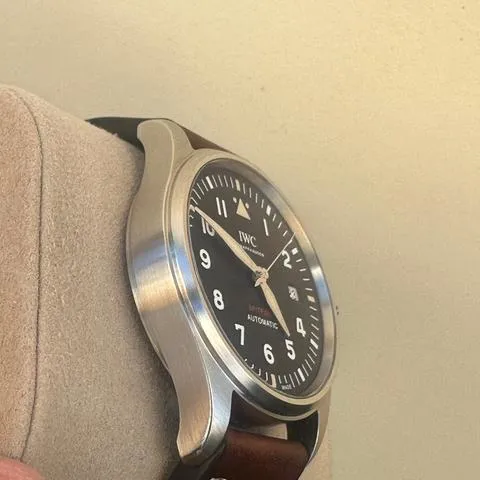 IWC Pilot IW326803 39mm Stainless steel Green 12