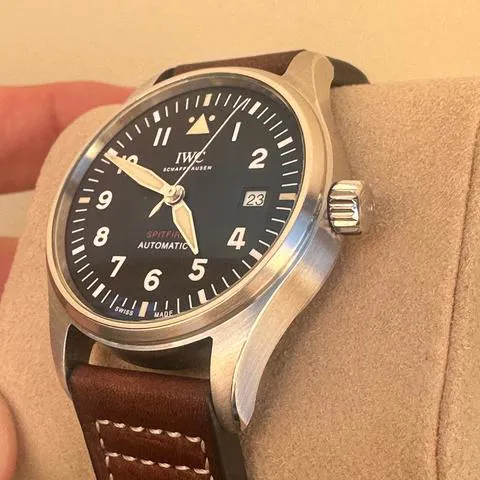 IWC Pilot IW326803 39mm Stainless steel Green 13