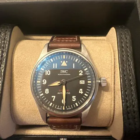 IWC Pilot IW326803 39mm Stainless steel Green 19