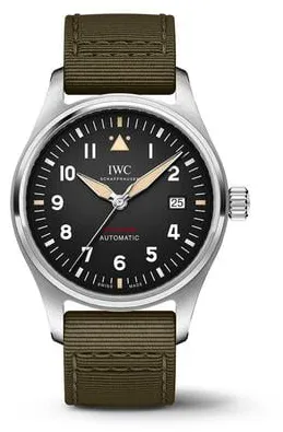 IWC Pilot IW326805 39mm Stainless steel Black