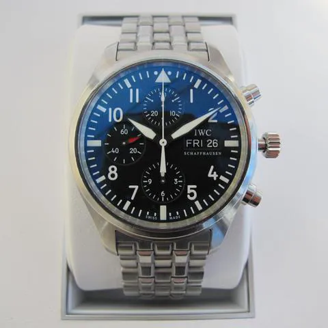 IWC Pilot IW371704 42mm Stainless steel Black