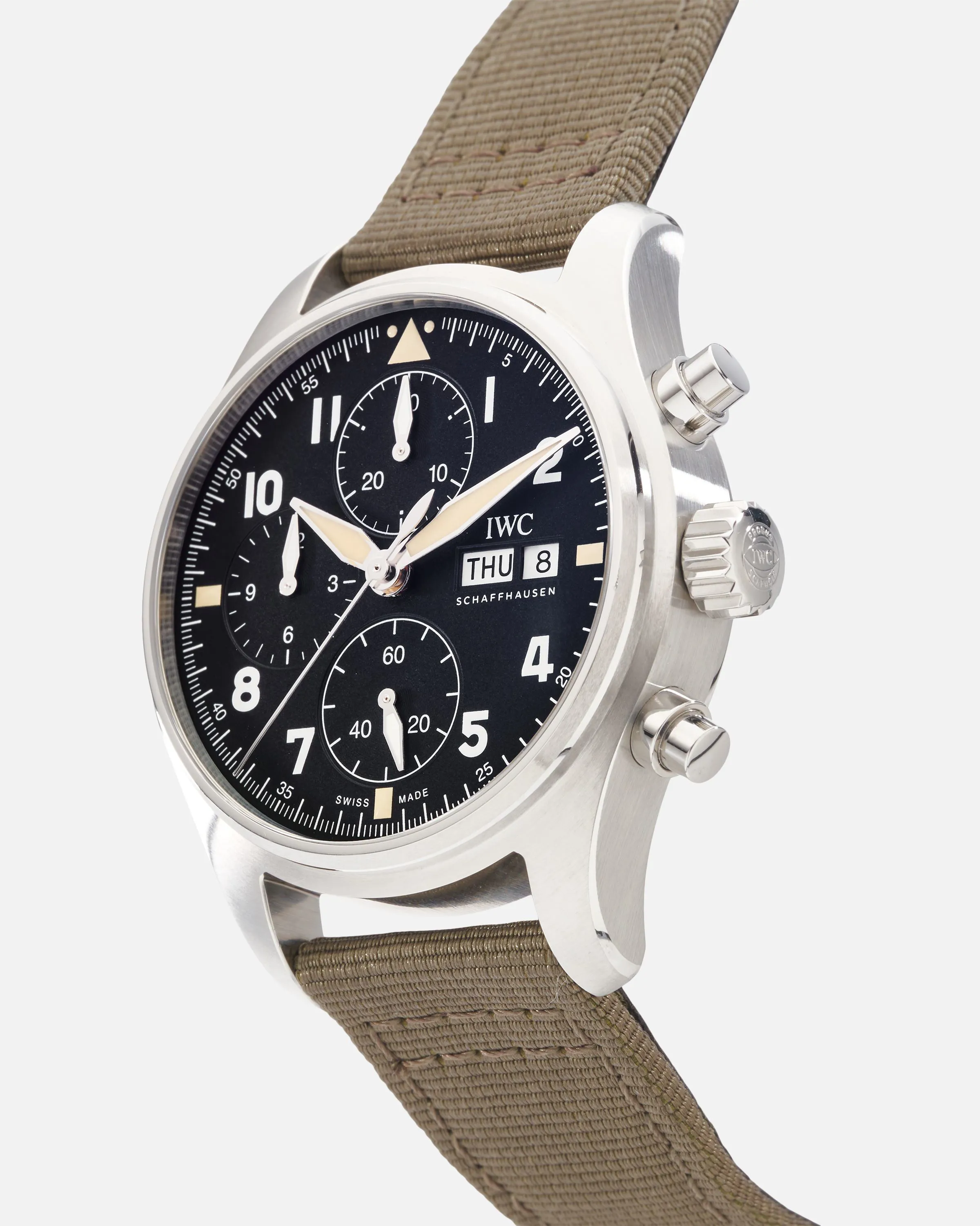 IWC Pilot IW387901 41mm Stainless steel Black 3