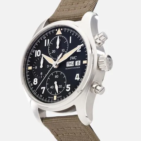 IWC Pilot IW387901 41mm Stainless steel Black 3