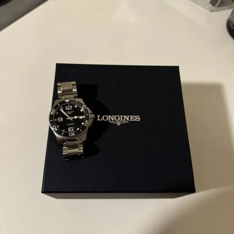 Longines HydroConquest L37804566 39mm Stainless steel Black 2