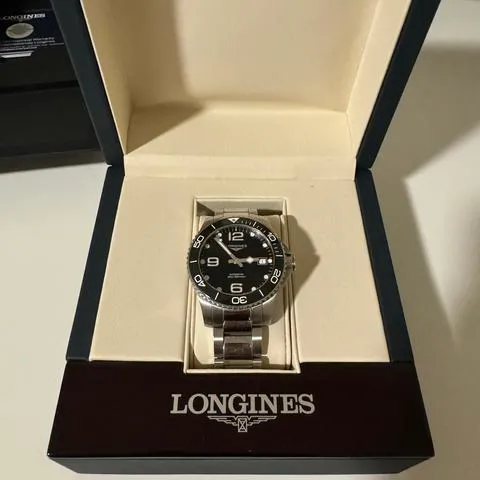 Longines HydroConquest L37804566 39mm Stainless steel Black 3