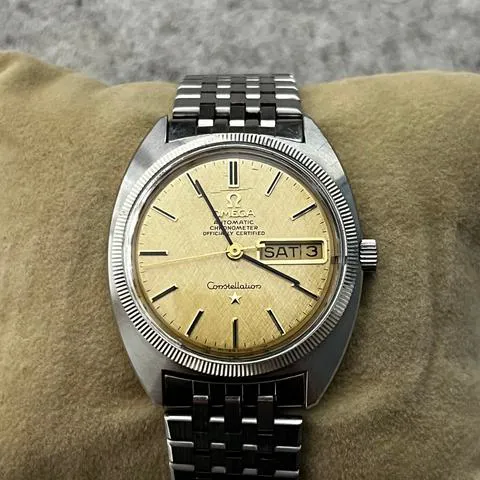 Omega Constellation Day-Date 168.029 35mm Stainless steel Gold