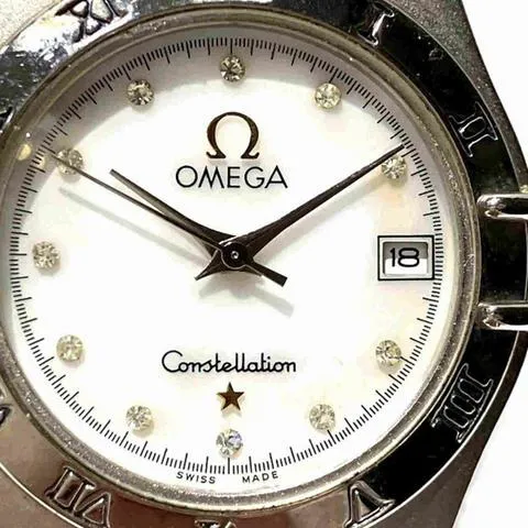 Omega Constellation Ladies 31.5mm Stainless steel White 3