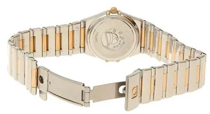 Omega Constellation Ladies 895.1241 22.5mm Yellow gold and Stainless steel Mother-of-pearl 6