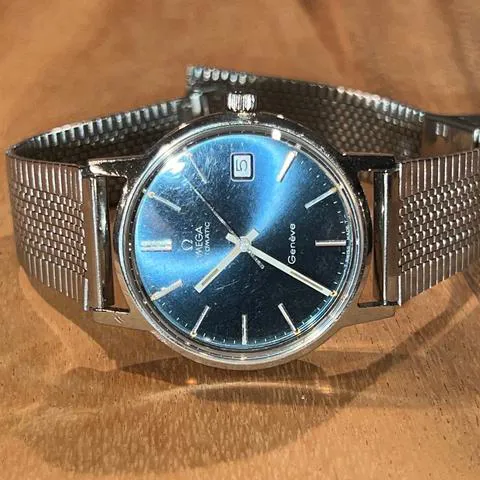 Omega Genève 166.0163 35mm Stainless steel Blue