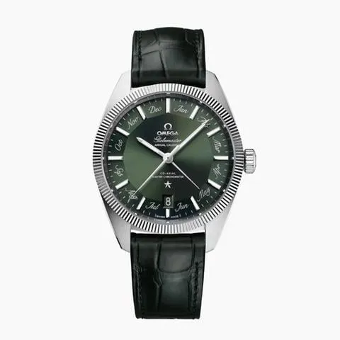 Omega Globemaster 130.33.41.22.10.001 41mm Stainless steel Green