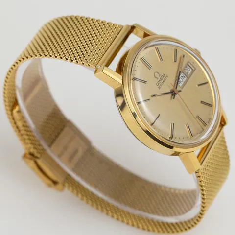 Omega Seamaster 166.0209 35mm Yellow gold Gold 1