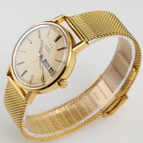 Omega Seamaster 166.0209 35mm Yellow gold Gold 2