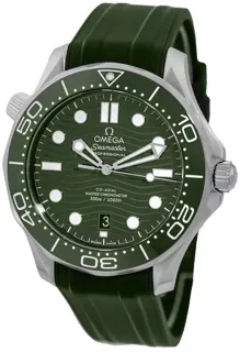 Omega Seamaster Diver 300M 210.32.42.20.10.001 Stainless steel Green