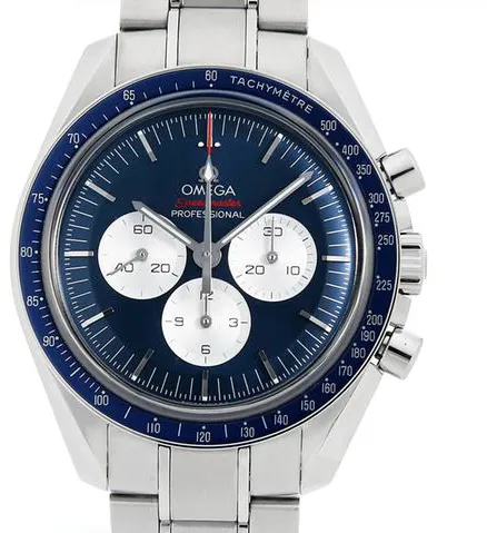 Omega Speedmaster Moonwatch 522.30.42.30.03.001 42mm Stainless steel Blue