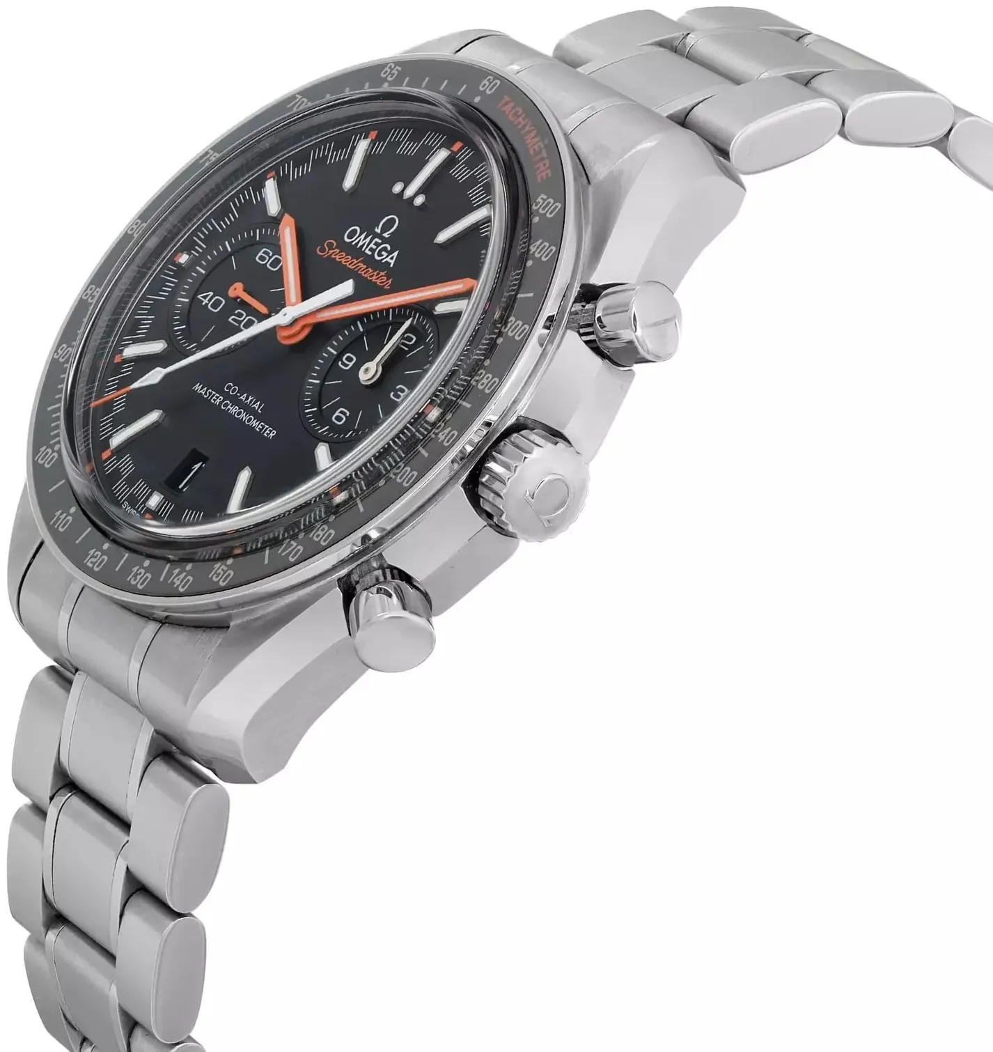 Omega Speedmaster Racing 329.30.44.51.01.002 44.5mm Stainless steel Black 1