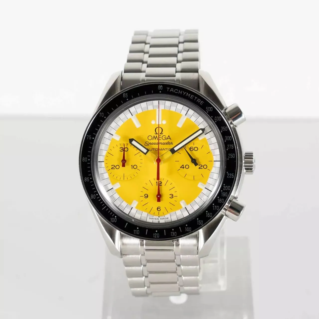 Omega Speedmaster Reduced 3510.12.00 39mm Stainless steel Yellow