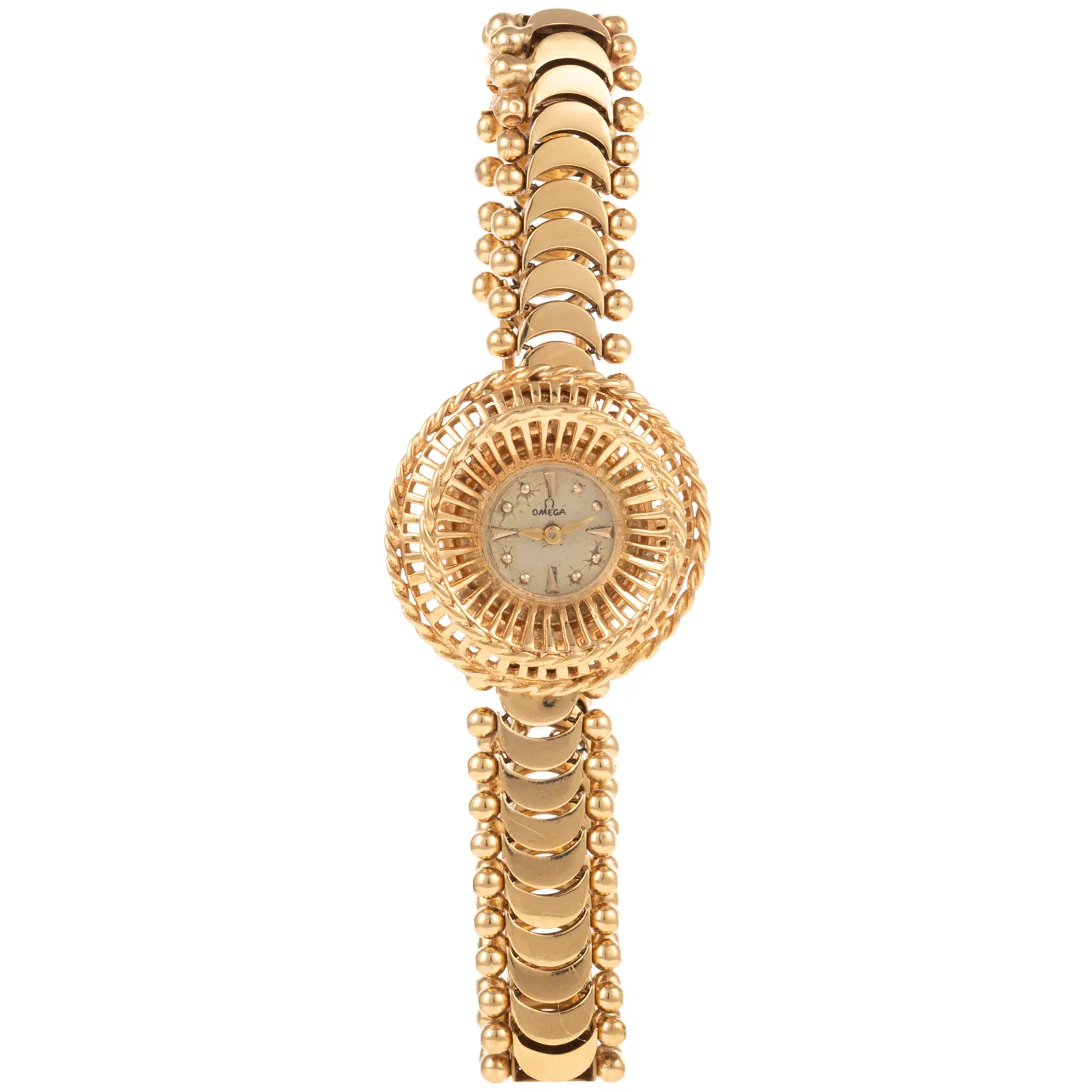 Omega 14k yellow gold