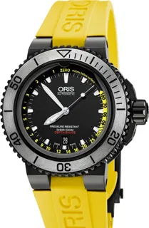 Oris Aquis Depth Gauge 01 733 7675 4754-Set RS Stainless steel Black