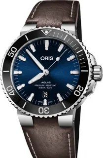 Oris Aquis Date 01 733 7730 4135-07 5 24 10EB Stainless steel Blue