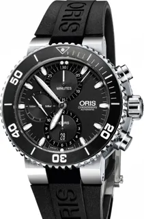 Oris Aquis Chronograph 01 774 7655 4154-07 4 26 34EB Ceramic and Stainless steel Black