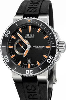 Oris Aquis Small Second 01 743 7673 4159-07 4 26 34EB Ceramic and Stainless steel Black