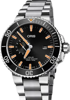 Oris Aquis Small Second 01 743 7733 4159-07 8 24 05PEB Stainless steel Black