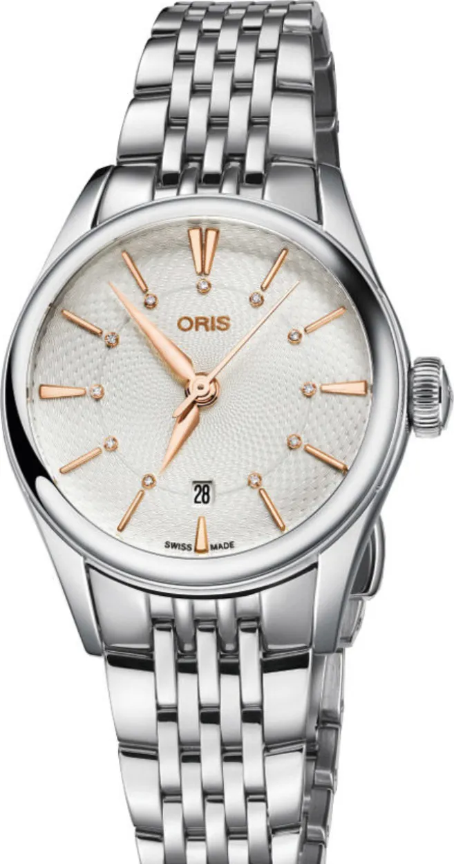 Oris Artelier 01 561 7722 4031-07 8 14 79 28mm Stainless steel Silver