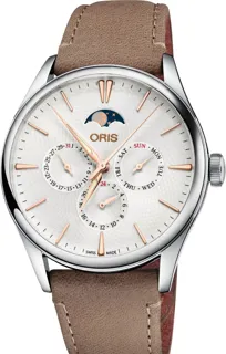 Oris Artelier Complication 01 781 7729 4031-07 5 21 32FC Stainless steel Silver