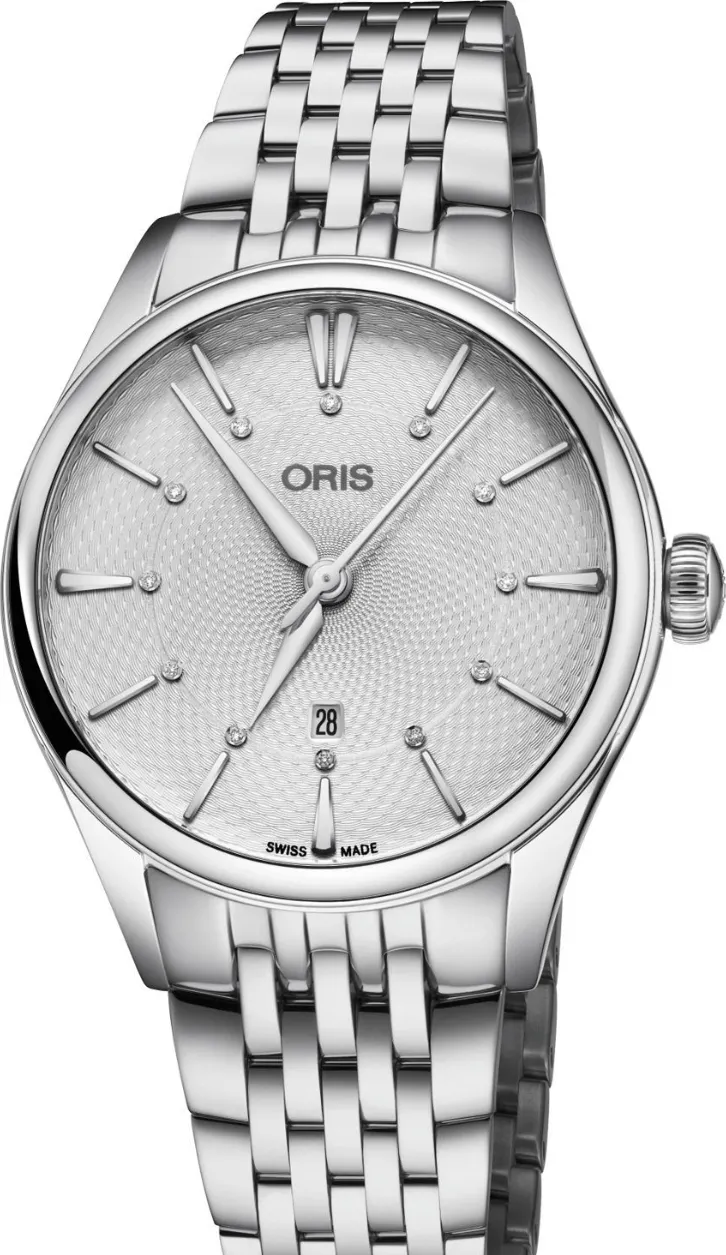 Oris Artelier Date 01 561 7724 4051-07 8 17 79 33mm Stainless steel Silver