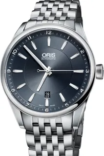 Oris Artix Date 01 733 7642 4035-07 8 21 80 Stainless steel Blue