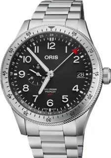 Oris Big Crown 01 748 7756 4064-07 8 22 08 Stainless steel Black