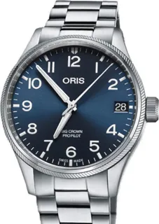 Oris Big Crown ProPilot Day Date 01 751 7697 4065-07 8 20 19 Stainless steel Blue