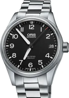 Oris Big Crown ProPilot Day Date 01 751 7697 4164-07 8 20 19 Stainless steel Black