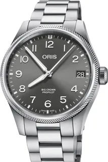 Oris Big Crown 01 751 7761 4063-07 8 20 08P Stainless steel Gray