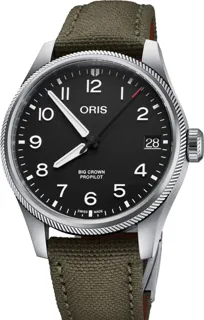 Oris Big Crown 01 751 7761 4164-07 3 20 03LC Stainless steel Black