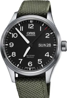 Oris Big Crown ProPilot Day Date 01 752 7698 4164-07 5 22 14FC Stainless steel Black