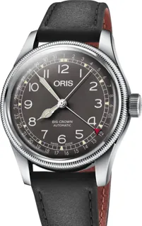 Oris Big Crown Pointer Date 01 754 7741 4064-07 5 20 65 Stainless steel Black