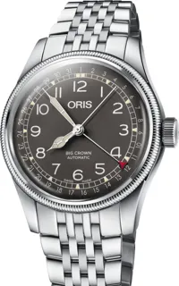 Oris Big Crown Pointer Date 01 754 7741 4064-07 8 20 22 Stainless steel Black